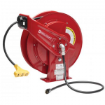 L 70075 123 9 - 12/3 75' Heavy Duty Triple Outlet Power Cord Reel